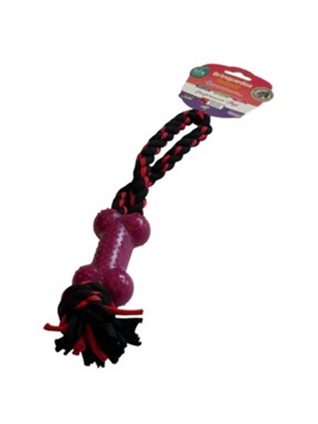 Brinquedo Corda Color Ossinho com Nó 32cm