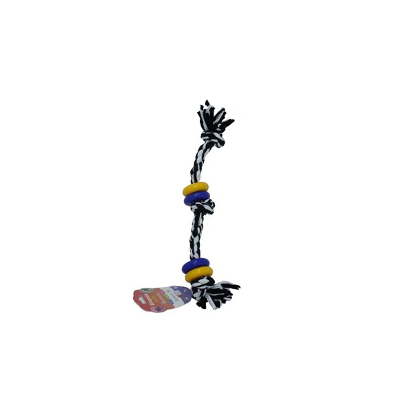 Brinquedo Corda Black 4 Argolas 35cm