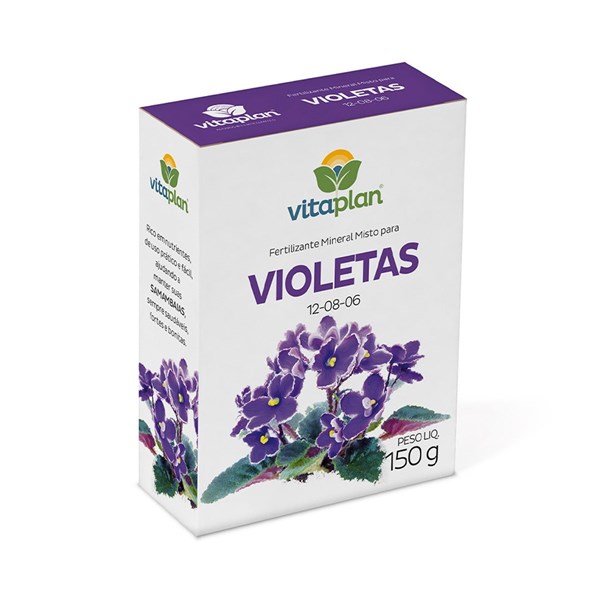 Fertilizante Violetas 09-06-09 150g Vitaplan