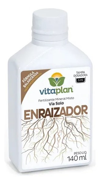 Fertilizante Mineral Enraizador Vitaplan 140ml