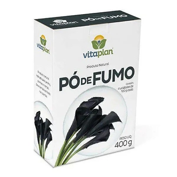 Pó de Fumo Anti Pragas E Insetos Vitaplan 400g