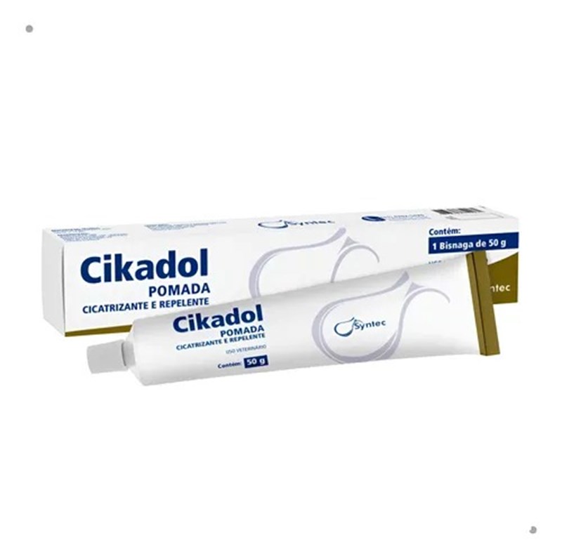 Cikadol Pomada Cicatrizante E Repelente Syntec 50g
