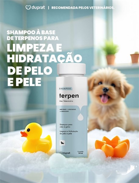 Shampoo Terpen Duprat para Cães e Gatos 500ml