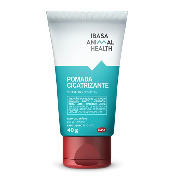 Pomada Cicatrizante Antisséptica Ibasa 40g