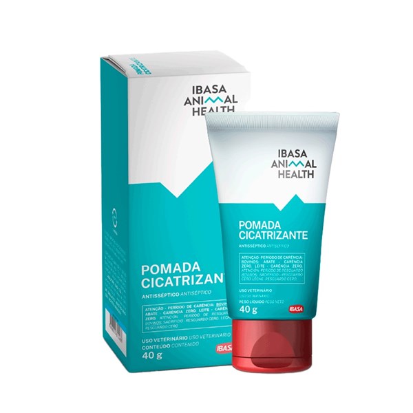 Pomada Cicatrizante Antisséptica Ibasa 40g