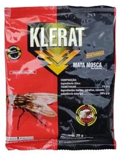 Klerat Isca Mata Moscas 1 unidade 25g