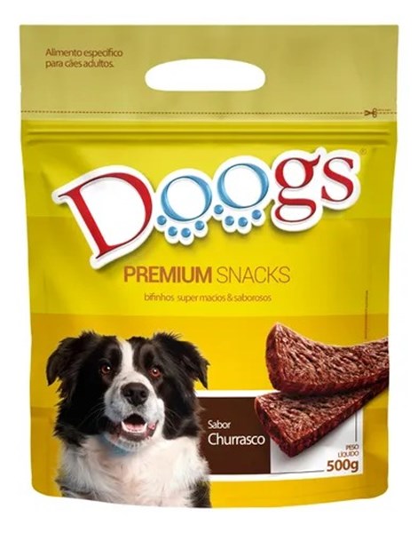 Bifinho Doogs Premium Sabor Churrasco 500g