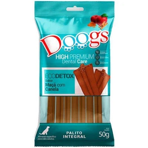 Palito Flexível Doogs Dental Care Sabor Maça e Canela 50g