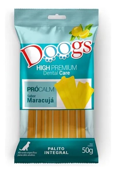 Palito Flexível Doogs Dental Care Sabor Maracúja 50g
