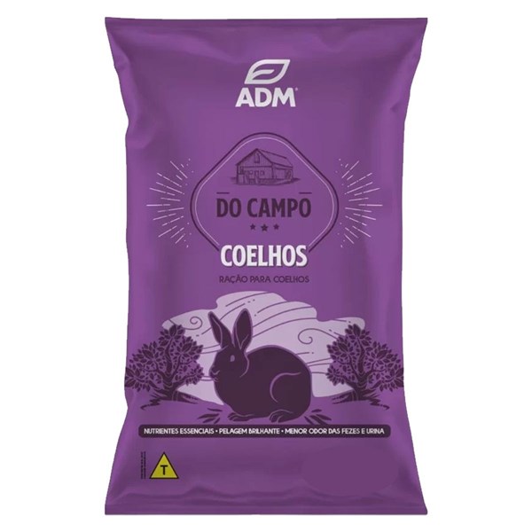 Ração para Coelhos Do Campo Adm - 20kg