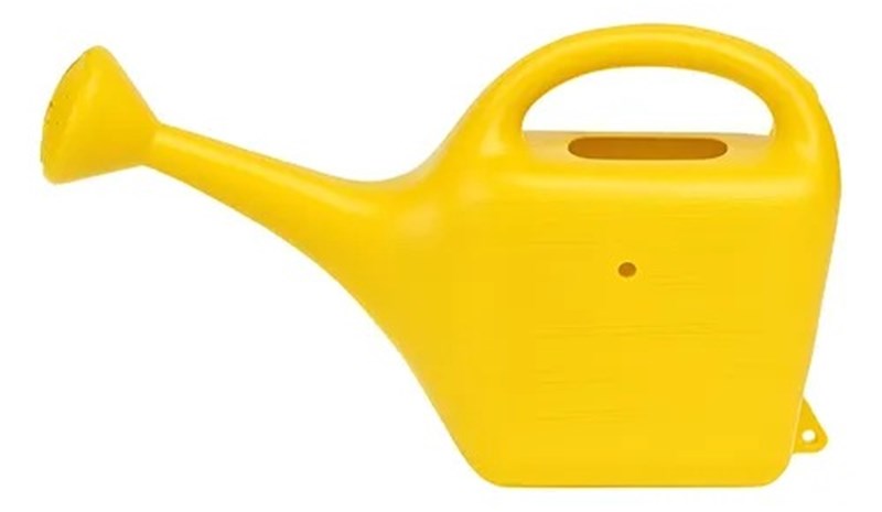 Regador Plástico 1 Litro Chuveiro Plantas Jardim