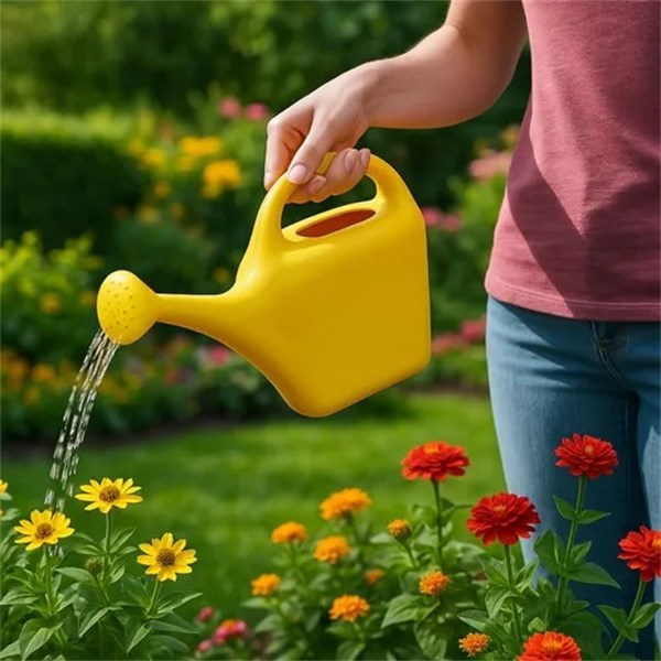 Regador Plástico 1 Litro Chuveiro Plantas Jardim