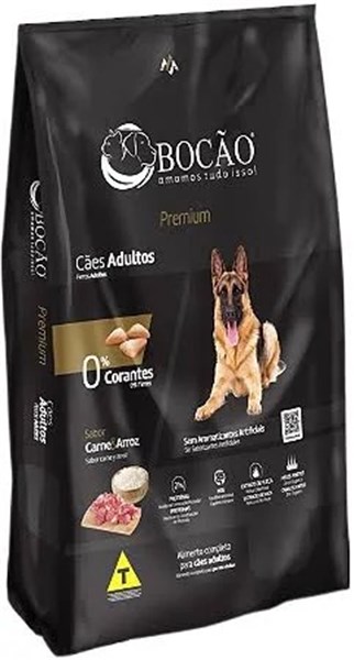 Ração Bocão Premium Cães Adultos 15kg