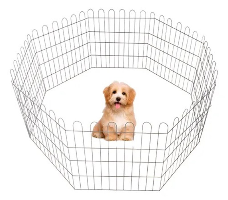 Cercado Aramado Epoxi Branco 40,5x48 8 Lados