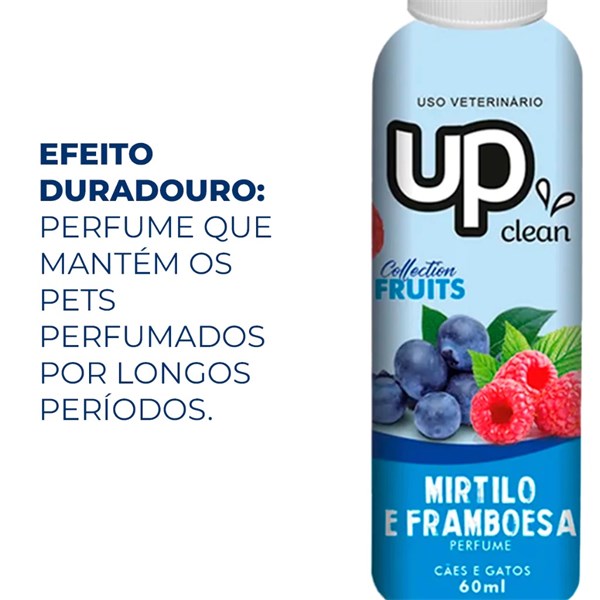 Perfume Mirtilo e Framboesa Tropical Fruits 60ml Up Clean