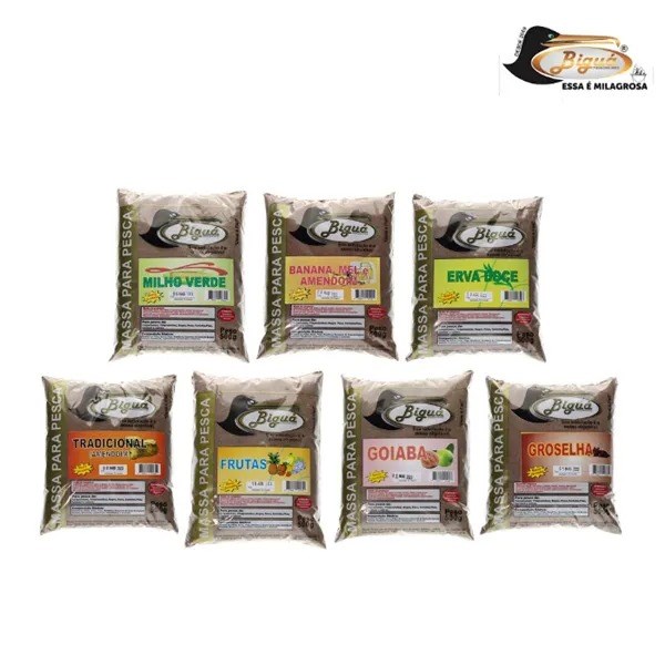 Massa para Pesca Biguá 500g