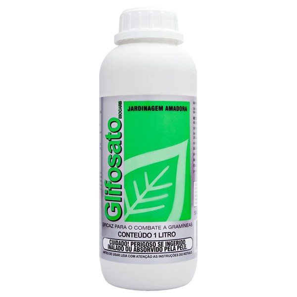 Glifosato Biocarb Herbicida Mata Mato Não Seletivo 1L