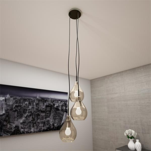 LUMINARIA FALLS PRATO PENDENTE 10 BR