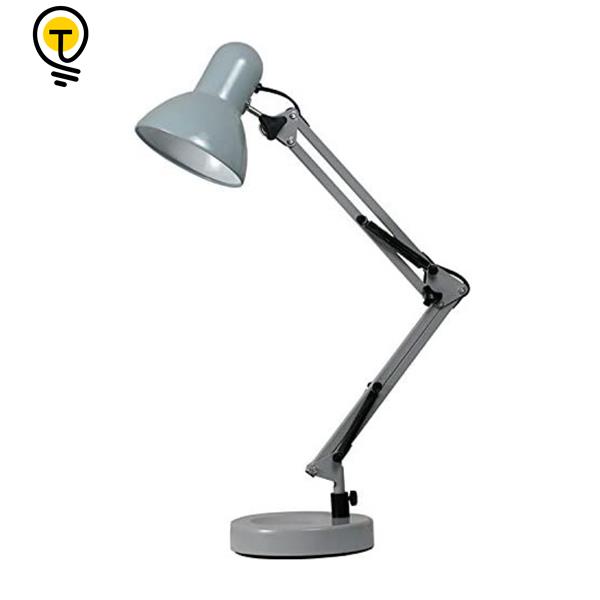 Luminaria de Mesa Articulavel Base Cinza G20