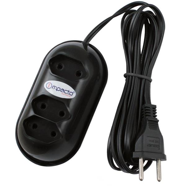 Extensao 3m Bipolar Cabo 0,75mm Kitec