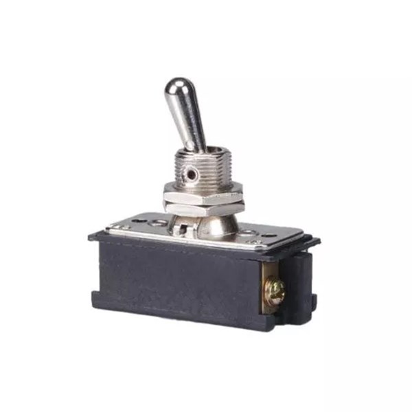 D3-07-1-02 Interruptor alavanca metálica 10A bipolar CS-301C MB1S/SS-CB Margirius