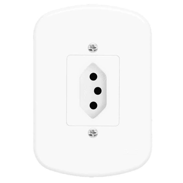 TOMADA PADRAO 2P+T 20A/250V 4X2 FAME BLANC