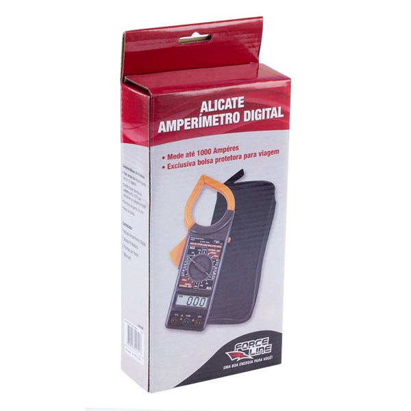 ALICATE AMPERIMETRO 1000 AMPERES FORCE LINE