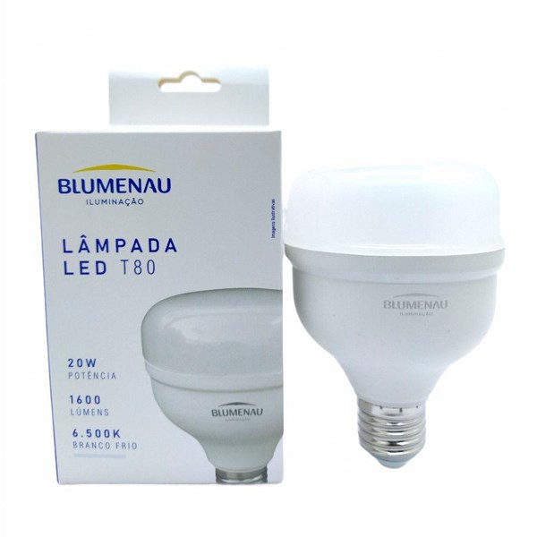 Lampada Bulbo Led 20W E27 6500k Biv Blumenau