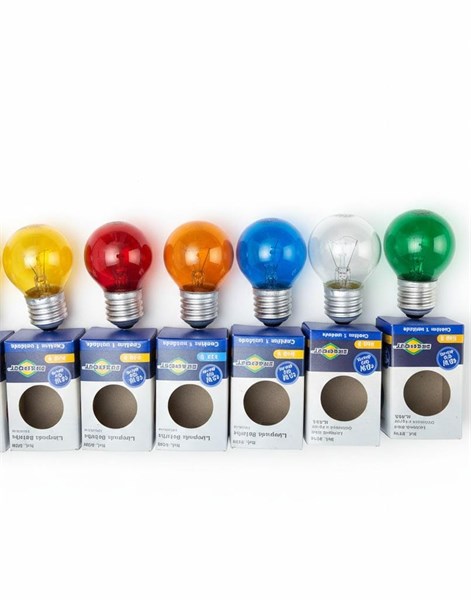 LAMPADA BOLINHA SORTIDA 15W 220V