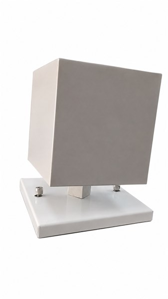ARANDELA RETANGULAR PAR 20 BRANCO 10X10X6CM
