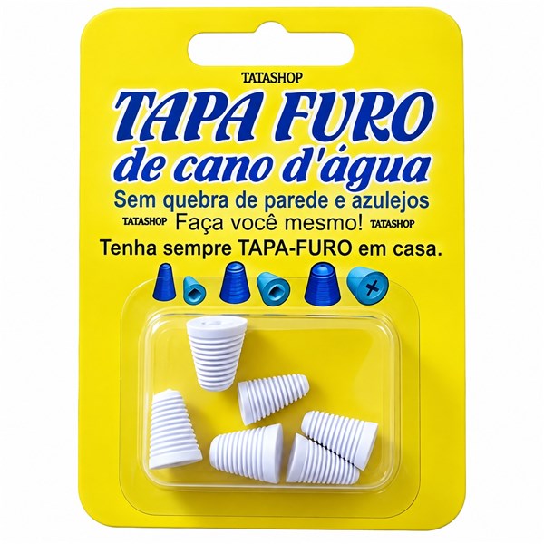 TAPA FURO CANO DE AGUA
