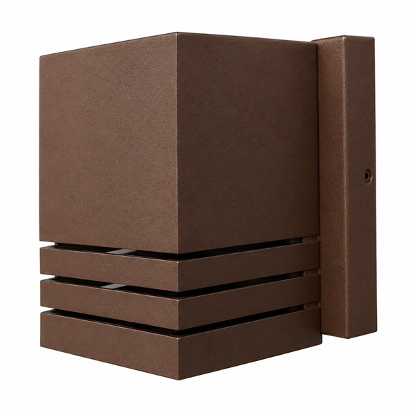 ARANDELA ITALIA MARROM TEXTURA 11X7,5X9,5CM