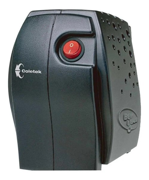 ESTABILIZADOR 500VA ENTRADA BIVOLT MANUAL E SAIDA 115V