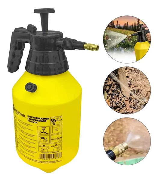 PULVERIZADOR COMPRESSAO 1,5L 14X30X11CM