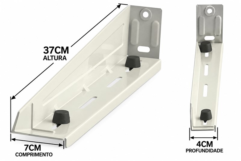 SUPORTE MICROONDAS 7X37X4CM