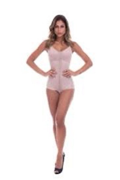 MODELADOR CAVADO COM ALCA E FECHO FRONTAL