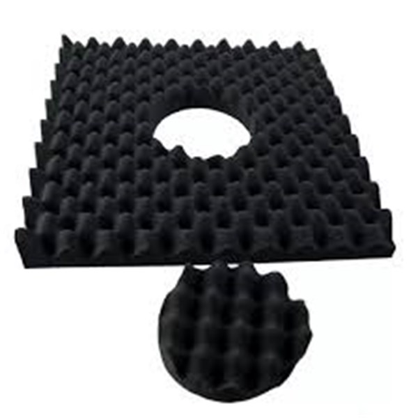 ALMOFADA CX DE OVO D33 QUADRADA COM ORIFICIO