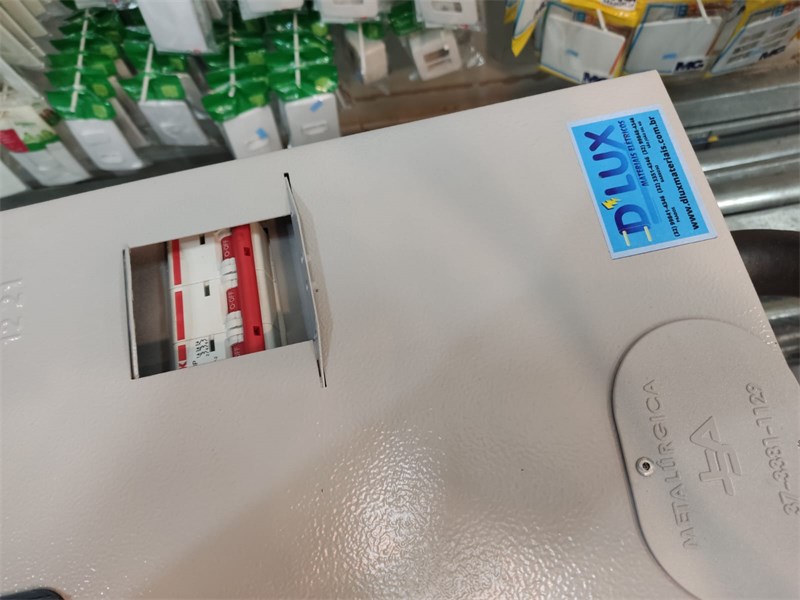 Padrao Trifasico 100A Tubo Pa-5 7,0M Cemig SAIDA ALTA Caixa Cm2