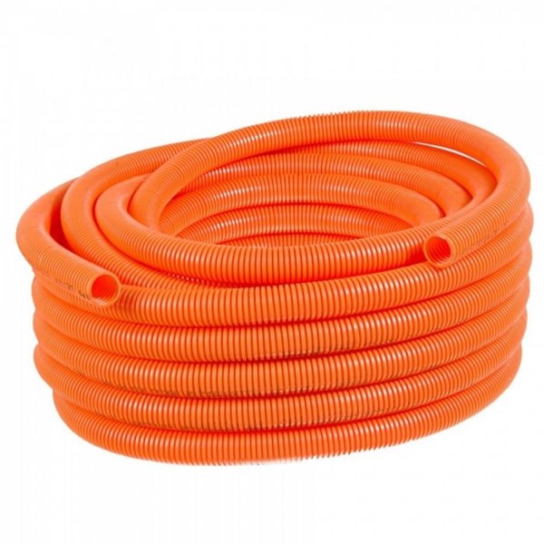Tubo Corrugado 32Mm 1 POL Laranja O Metro