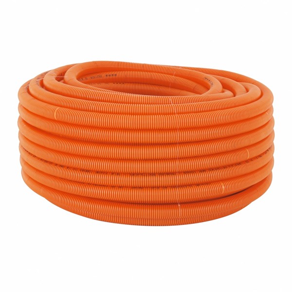 Tubo Corrugado 32Mm 1 POL Laranja O Metro