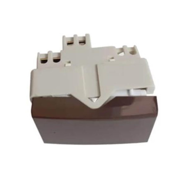 Modulo Interruptor Simples 10A-250V MARROM SLEEK