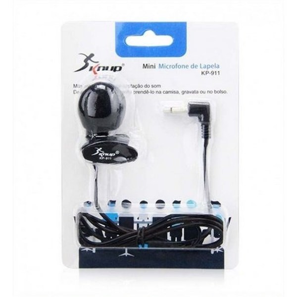 MINI MICROFONE DE LAPELA KNUP