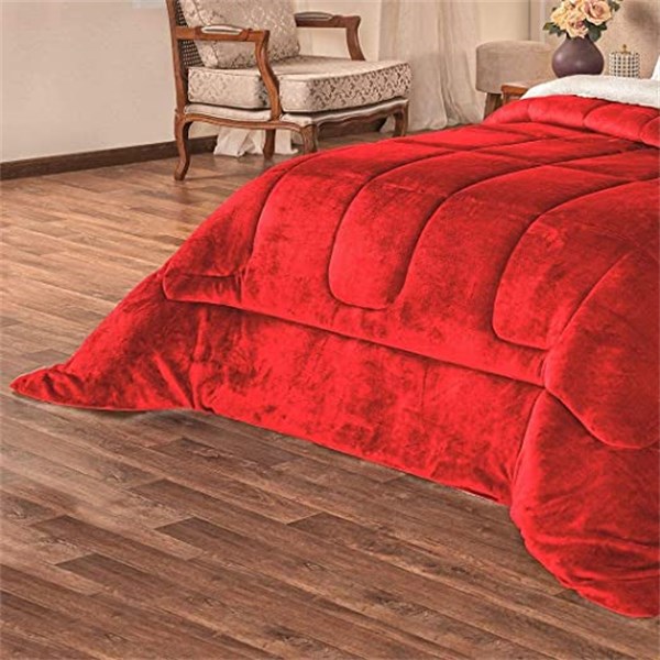 Coberdrom c/ Sherpa com Bordm 3D - Dado eupla Face - Cobertor Manta Felpuda - Casal Padrão