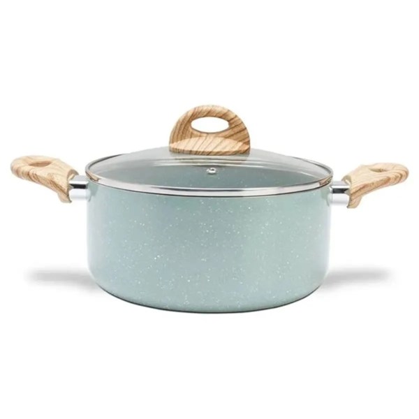 Conjunto de Panelas Brinox Botanika 5 Peças – Indução (Verde)