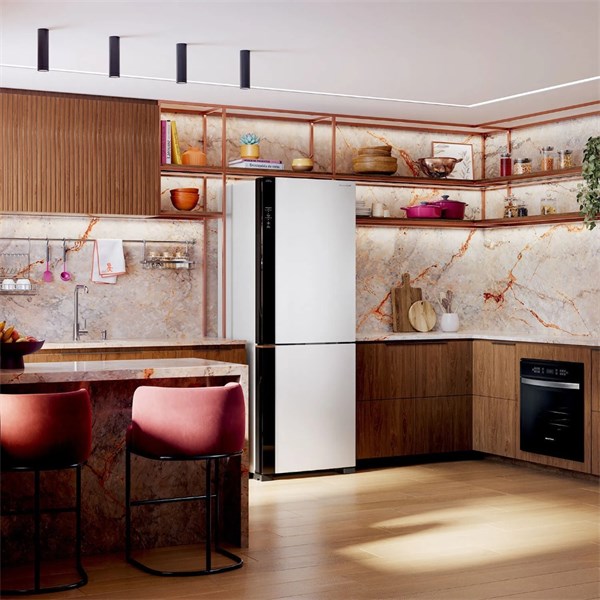 Geladeira Brastemp Frost Free 500L – Branca  Máxima Eficiência Energética e Espaço Inteligente