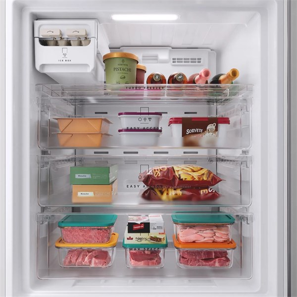 Geladeira Brastemp Frost Free 500L – Branca  Máxima Eficiência Energética e Espaço Inteligente