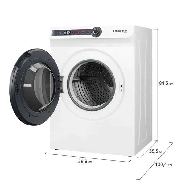 Secadora roupas Mueller 13kg: Inteligência que Seca e Cuida