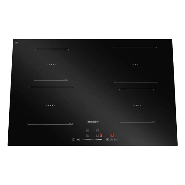 Cooktop de Indução Mueller MCN4BL Super Turbo: Tecnologia e Espaço de sobra