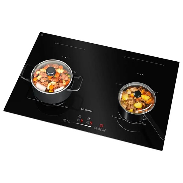 Cooktop de Indução Mueller MCN4BL Super Turbo: Tecnologia e Espaço de sobra