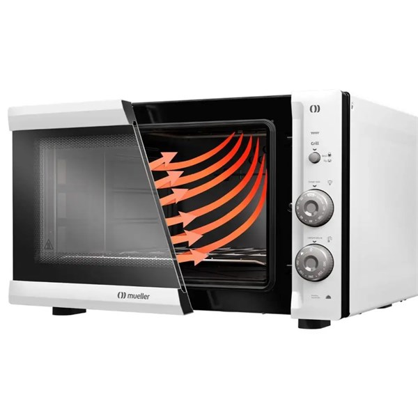 Forno Elétrico de Bancada Mueller 50 Litros Branco (MFB50F) 220 V